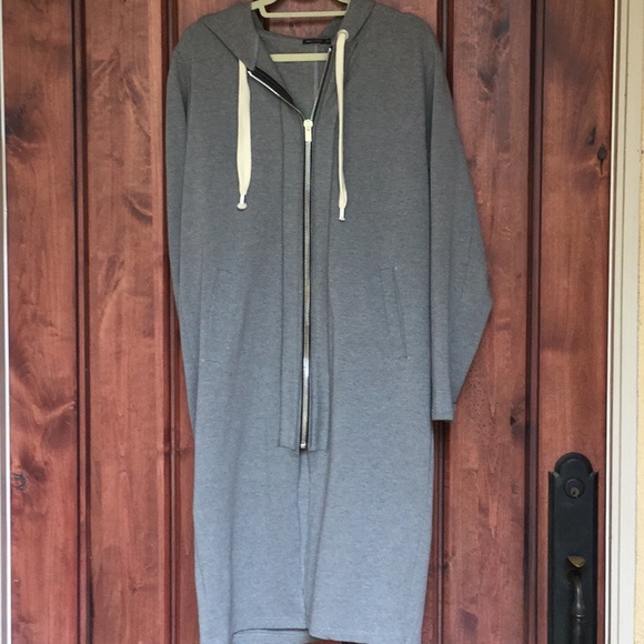 Men’s Lightweight Gray Coat Susudio Large - Picture 1 of 3